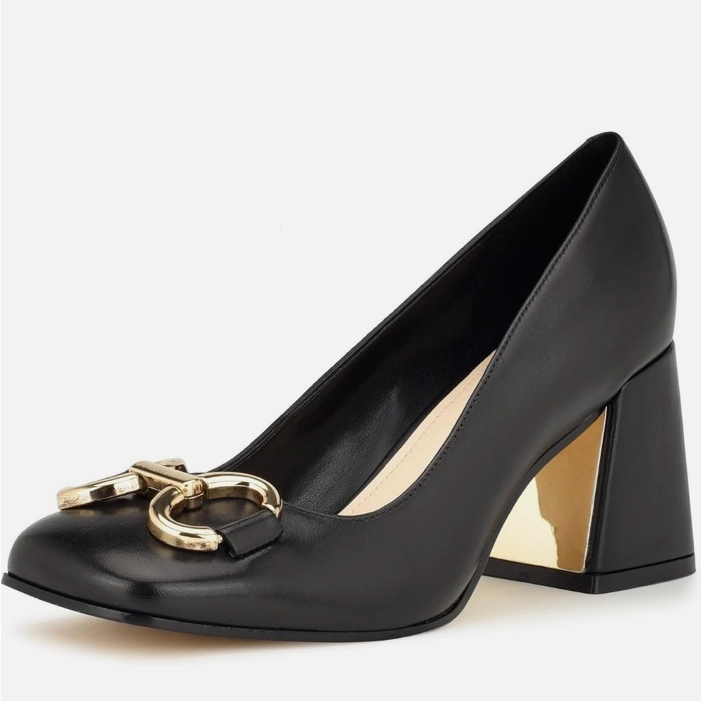 Nine West Caven Block Heel Pumps